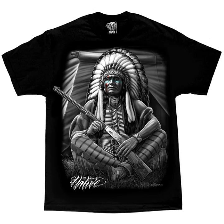 S/S NATIVE - BLK